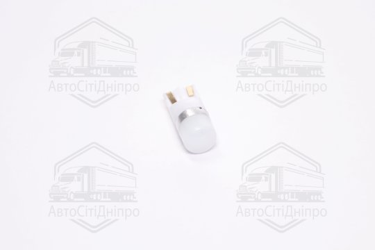 Лампа LED б/ц  габарит, панель приладів,салон 12V T10 (W5W) W2.1x9.5D 1SMD CANBUS WHITE  <TEMPEST>