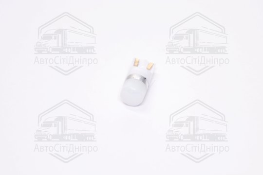 Лампа LED б/ц  габарит, панель приладів,салон 12V T10 (W5W) W2.1x9.5D 1SMD CANBUS WHITE  <TEMPEST>