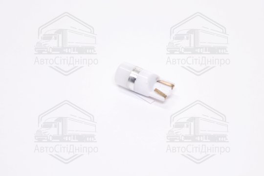 Лампа LED б/ц  габарит, панель приладів,салон 12V T10 (W5W) W2.1x9.5D 1SMD CANBUS WHITE  <TEMPEST>