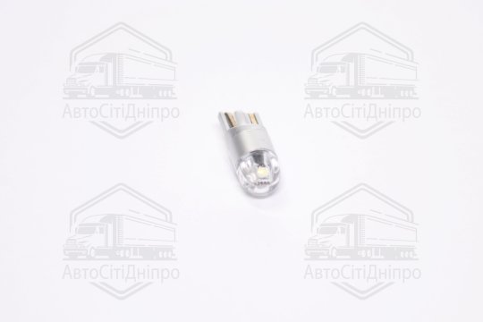 Лампа LED б/ц  габарит,панель приладів, салон 24V T10 (W5W) w2.1x9.5d 2SMD N.P WHITE  <TEMPEST>
