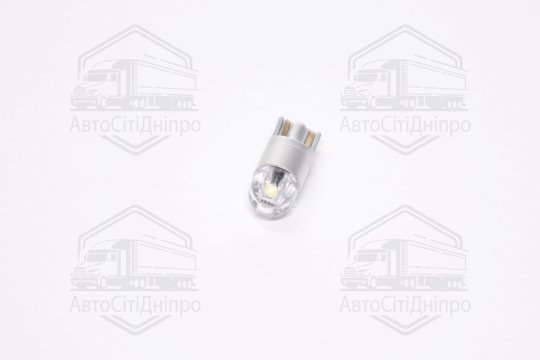 Лампа LED б/ц  габарит,панель приладів, салон 24V T10 (W5W) w2.1x9.5d 2SMD N.P WHITE  <TEMPEST>