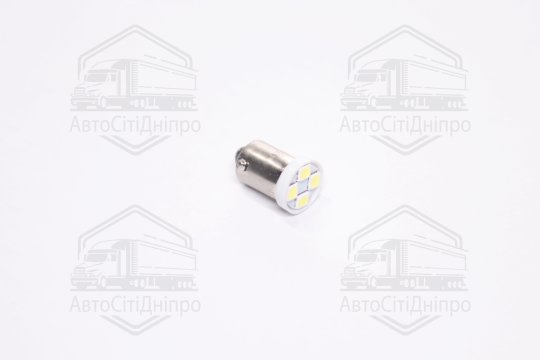Лампа LED  габарит, панель приладів 24V T4W (BA9S) 4SMD WHITE <TEMPEST>