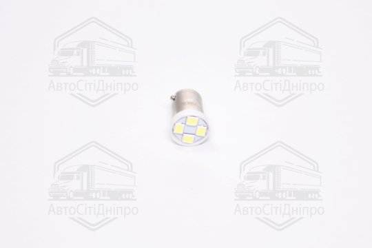 Лампа LED  габарит, панель приладів 24V T4W (BA9S) 4SMD WHITE <TEMPEST>