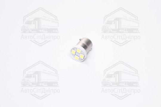 Лампа LED  габарит, панель приладів 24V T4W (BA9S) 4SMD WHITE <TEMPEST>