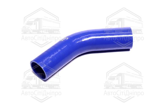 Патрубок кутовий 45 гр. d=55 L=150x150 (силікон) (TEMPEST)
