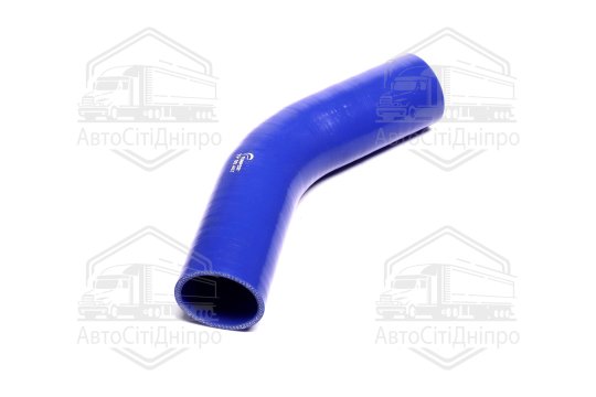 Патрубок кутовий 45 гр. d=55 L=150x150 (силікон) (TEMPEST)
