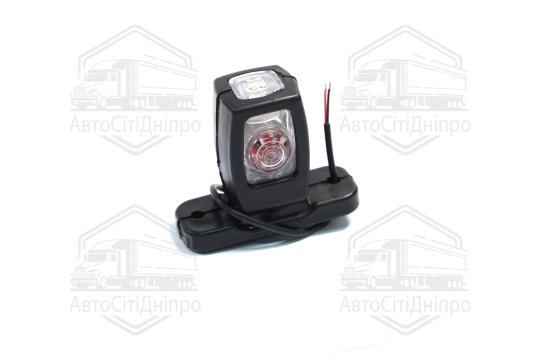 Ліхтар габаритний 24V 14LED (триколірний прямий міні) (TEMPEST)