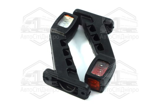 Ліхтар габаритний 6LED (триколірний кривий лонг) (запаковані L+R, ціна за шт) (TEMPEST)