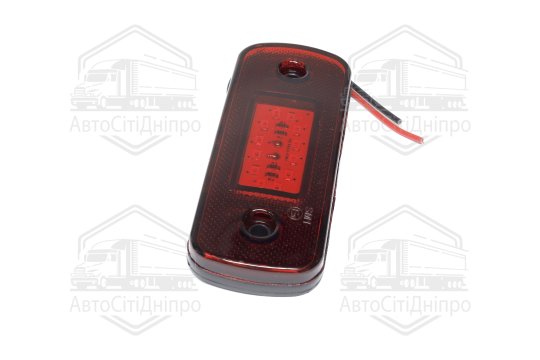 Ліхтар габаритний 24V 12 LED червоний (TEMPEST)