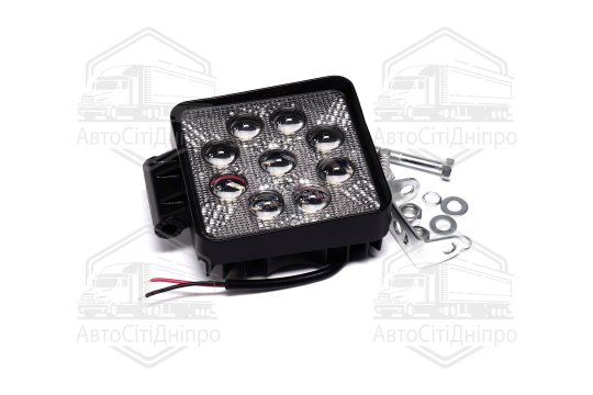 Фара LED додаткова 5D 24V/27W 9діод (квадратна) (TEMPEST)