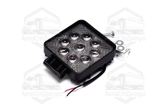 Фара LED додаткова 5D 24V/27W 9діод (квадратна) (TEMPEST)