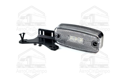 Ліхтар габаритний 24V 3 LED білий (TEMPEST)