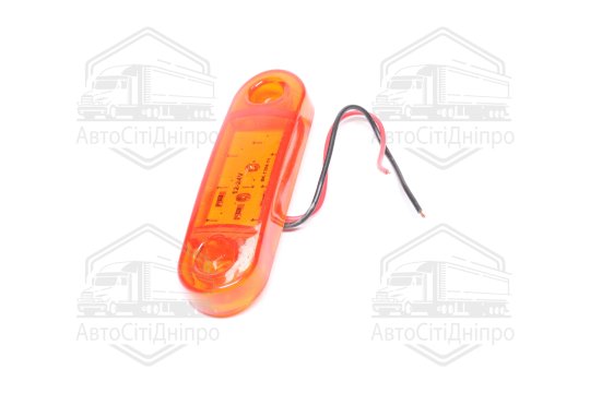 Ліхтар габаритний 24V LED помаранчевий (9 діодів, 3 ряди) (TEMPEST)