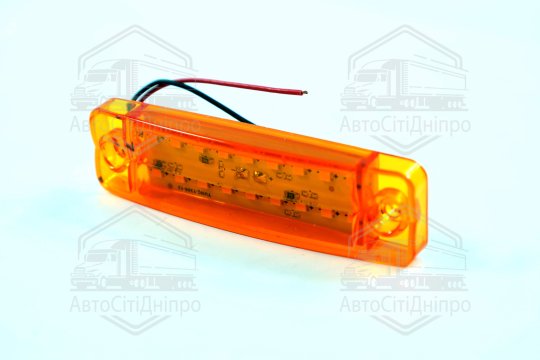 Ліхтар габаритний 24V LED помаранчевий (18 діодів, 2 ряди) (TEMPEST)