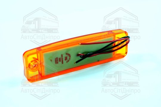Ліхтар габаритний 24V LED помаранчевий (18 діодів, 2 ряди) (TEMPEST)