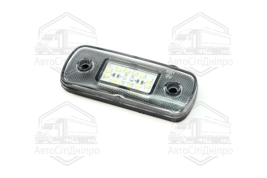 Ліхтар габаритний 24V 9 LED Unipoint білий (TEMPEST)