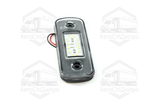 Ліхтар габаритний 24V 9 LED Unipoint білий (TEMPEST)