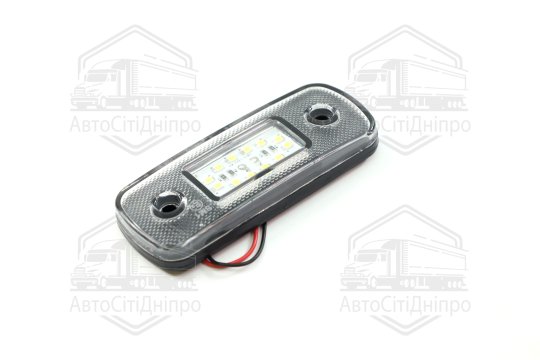 Ліхтар габаритний 24V 9 LED Unipoint білий (TEMPEST)