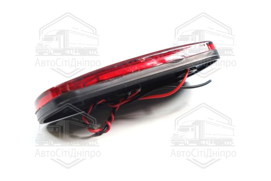 Ліхтар габаритний 24V 6 LED Unipoint червоний (TEMPEST)