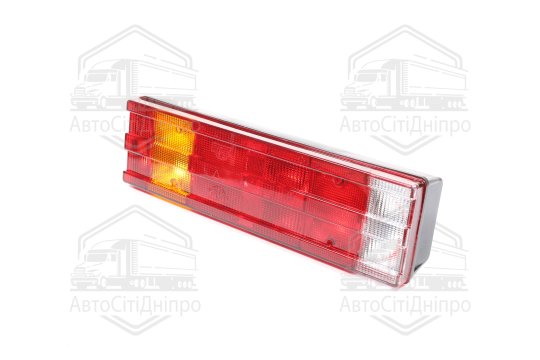 Ліхтар задній 7 секцій (ребристий) RH MAN, DAF, IVECO (TEMPEST)