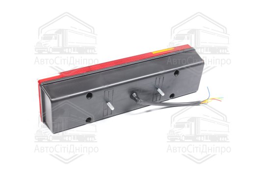 Ліхтар задній 7 секцій (ребристий) RH MAN, DAF, IVECO (TEMPEST)