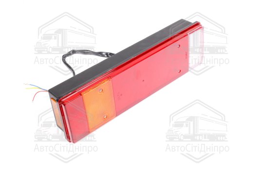 Ліхтар задній 7 секцій (без ламп, під провід) (в упаковці RH+LH) MAN, DAF (ціна за шт) (TEMPEST)