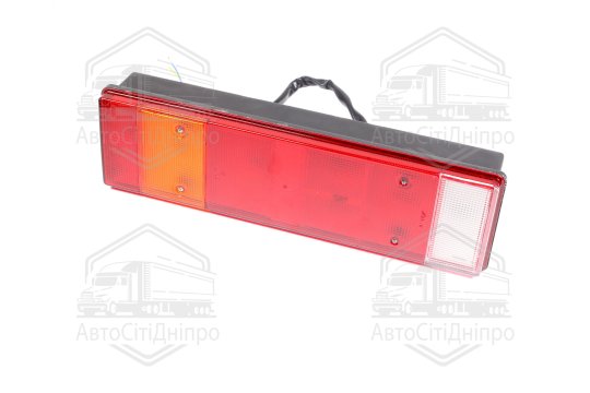 Ліхтар задній 7 секцій (без ламп, під провід) (в упаковці RH+LH) MAN, DAF (ціна за шт) (TEMPEST)