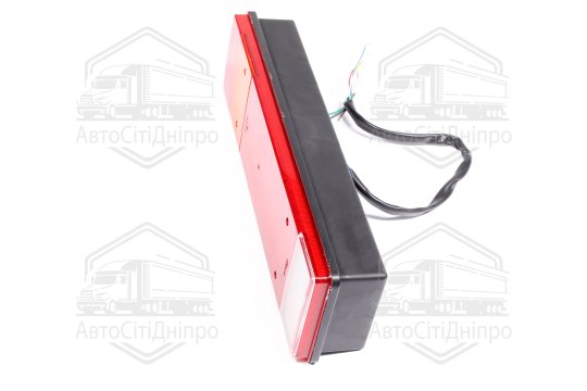 Ліхтар задній 7 секцій (без ламп, під провід) (в упаковці RH+LH) MAN, DAF (ціна за шт) (TEMPEST)