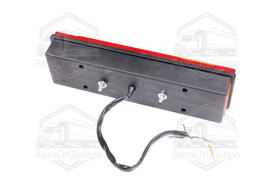 Ліхтар задній 7 секцій (без ламп, під провід) (в упаковці RH+LH) MAN, DAF (ціна за шт) (TEMPEST)