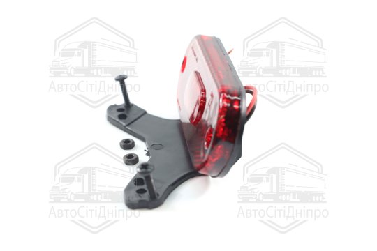 Ліхтар габаритний 24V 9 LED Unipoint червоний (TEMPEST)