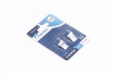 Лампа LED б / ц габарит і панель приладів T10 2SMD W5W 12V WHITE 2шт. блістер <TEMPEST>