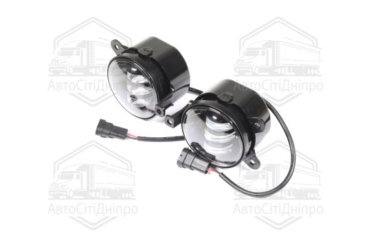 Фара протитуманна СТГ, 40W, WHITE+YELLOW D=90mm, 2шт. <TEMPEST>