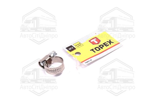 Хомут черв'ячний 10-16/9 W2(TOPEX)