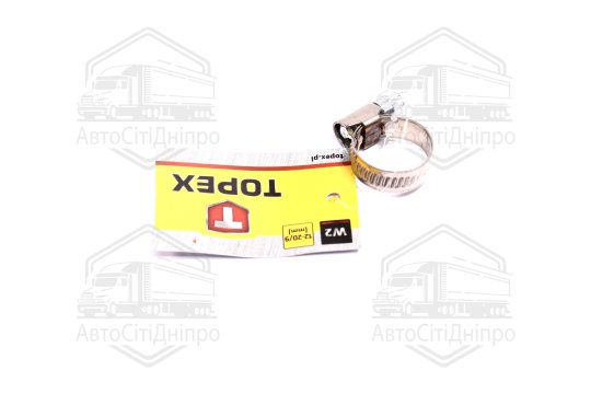 Хомут черв'ячний 12-20/9 W2(TOPEX)