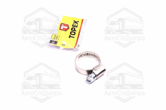 Хомут черв'ячнийач 16-25/9 W2(TOPEX)