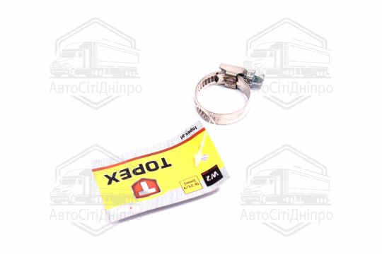 Хомут черв'ячнийач 16-25/9 W2(TOPEX)