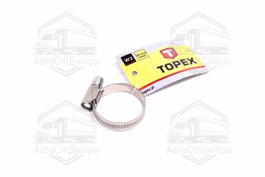 Хомут черв'ячний 20-32/9 W2(TOPEX)