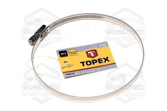 Хомут черв'ячний 100-120/9 W2(TOPEX)