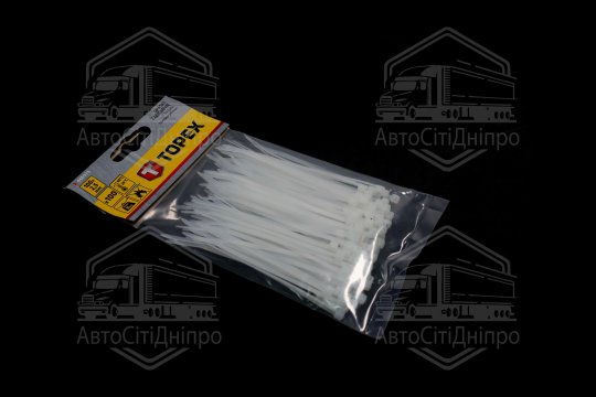 Хомути 2,5 x 100 мм, 100 шт.(TOPEX)