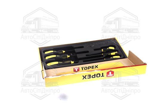 Викрутки SL, набір 6 шт.(TOPEX)