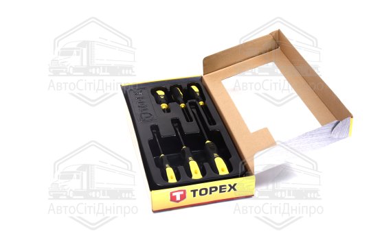 Викрутки SL, набір 6 шт.(TOPEX)