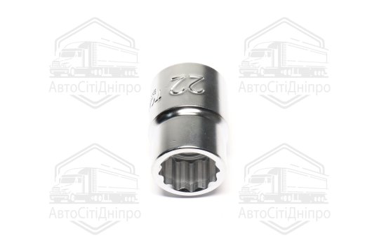 Головка торцева 3/4" 22мм (12-гр.) (TOPTUL)