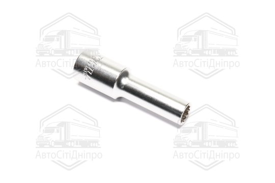 Головка торцева довга 1/2" 10мм 12-гранна (TOPTUL)