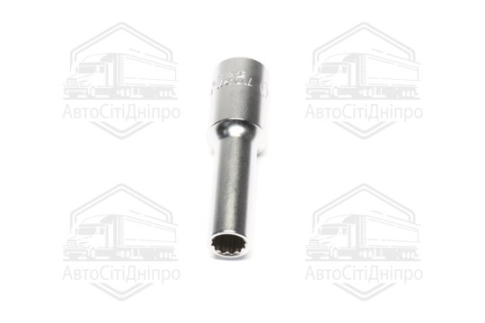 Головка торцева довга 1/2" 10мм 12-гранна (TOPTUL)