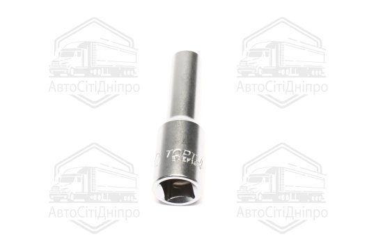 Головка торцева довга 1/2" 10мм 12-гранна (TOPTUL)