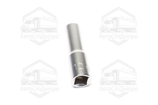Головка торцева довга 1/2" 12мм 12-гранна (TOPTUL)