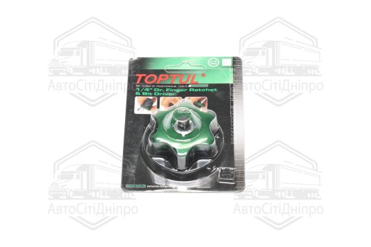 Тріскачка-бітоутримувач 1/4" міні TOPTUL CAUA0808(TOPTUL)