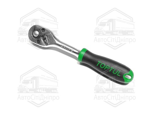 Тріскачка 1/4" 36 зубців (гумова ручка) TOPTUL CJBG0815 (TOPTUL)