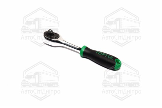 Тріскачка 1/4" 36 зубців (гумова ручка) TOPTUL CJBG0815 (TOPTUL)