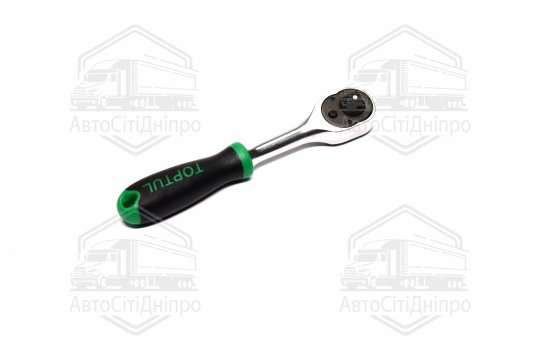 Тріскачка 1/4" 36 зубців (гумова ручка) TOPTUL CJBG0815 (TOPTUL)